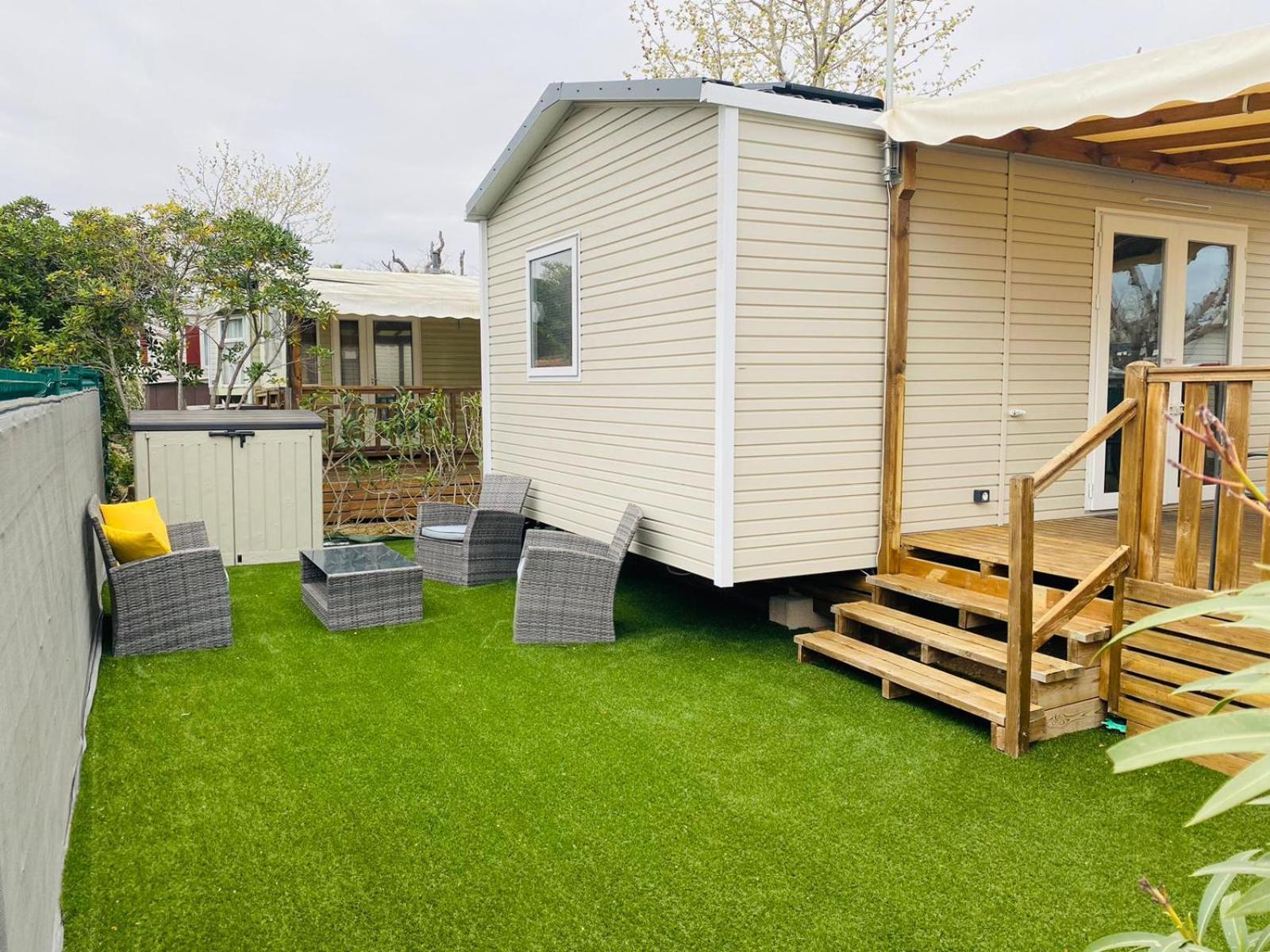 Mobil Home Familial Neuf De 2024 Pour 8 Personnes Valras-Plage Εξωτερικό φωτογραφία