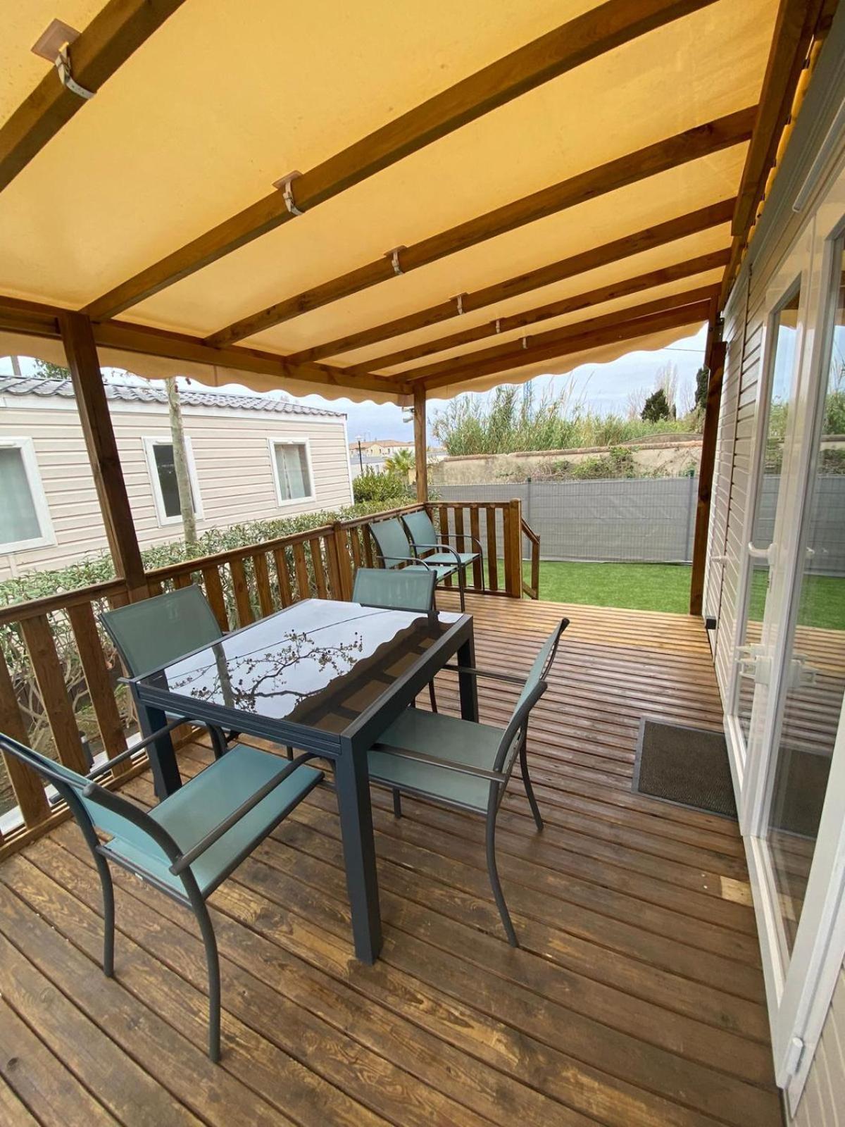 Mobil Home Familial Neuf De 2024 Pour 8 Personnes Valras-Plage Εξωτερικό φωτογραφία